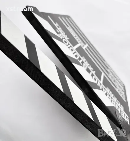 Дървена Филмова клапа /Movie Clapperboard, снимка 3 - Камери - 55425035
