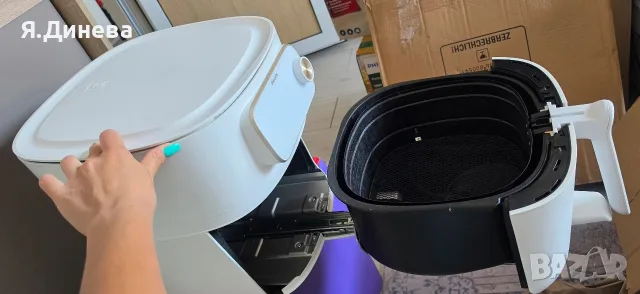 Еър фраер Philips HD 9876, снимка 6 - Уреди за готвене на пара - 55332409