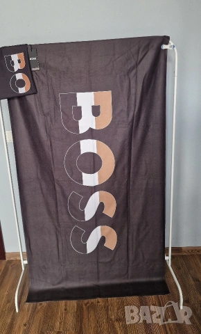 Плажна хавлия HUGO BOSS размер 180 на 90 см , снимка 3 - Други - 54582153