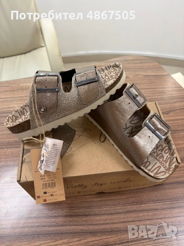 Дамски чехли Анеке, снимка 2 - Чехли - 55052809