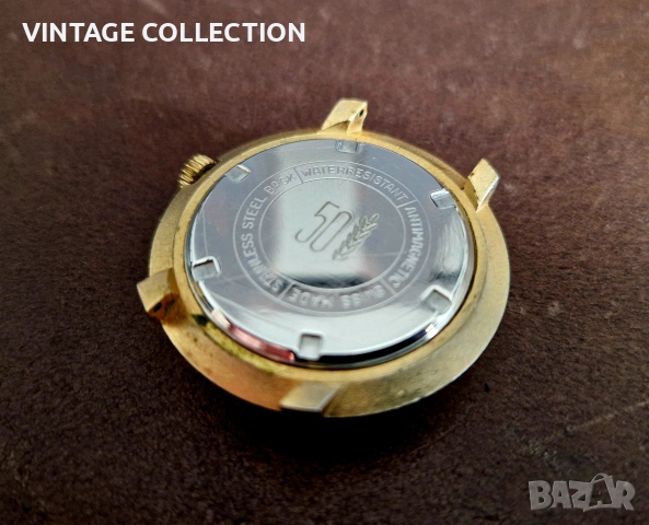 JOSMAR JUBILEE Швейцарски Механичен Часовник SWISS MADE Юбилеен 50г, снимка 3 - Антикварни и старинни предмети - 54385757