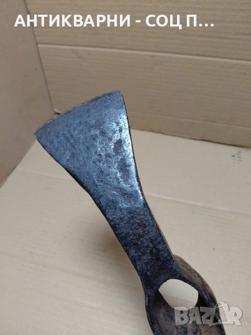 Соц Стара Ръчно Кована Голяма Киркобрадва 2.300кг. НОМЕР 886., снимка 9 - Антикварни и старинни предмети - 54101980