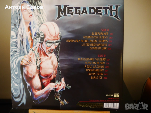 MEGADETH, снимка 14 - Грамофонни плочи - 54667871