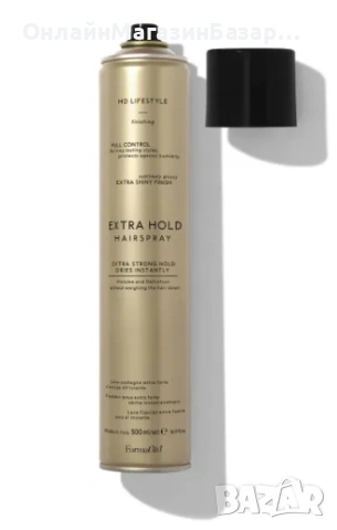 Супер Лак За Коса Farmavita Hd Lifestyle Extra Hold Hairspray 300Ml