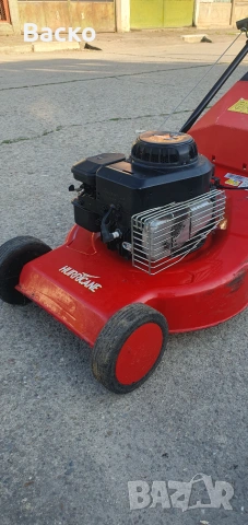 Бензинова косачка с кош Briggs Stratton , снимка 6 - Градинска техника - 55069782