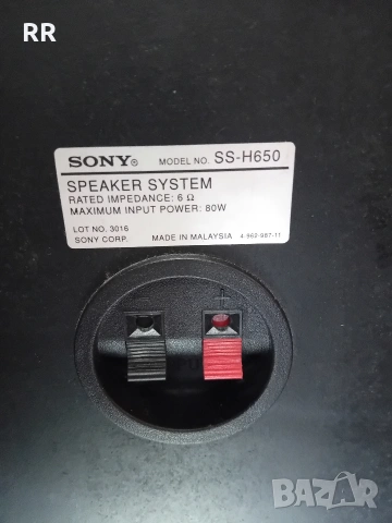 SONY MHC 650, SS H 650, снимка 7 - Ресийвъри, усилватели, смесителни пултове - 54626436
