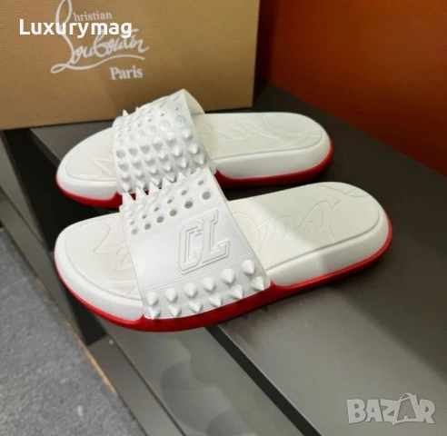 Чехли Christian Louboutin 43 44, снимка 6 - Мъжки чехли - 54511356