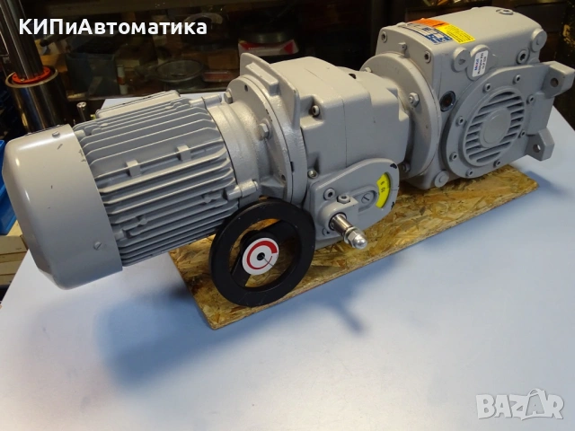 вариаторен мотор редуктор STOBER typ R27/VW2-1528-075-4 Variable Gear Motor 0.75kW, снимка 9 - Резервни части за машини - 54580107