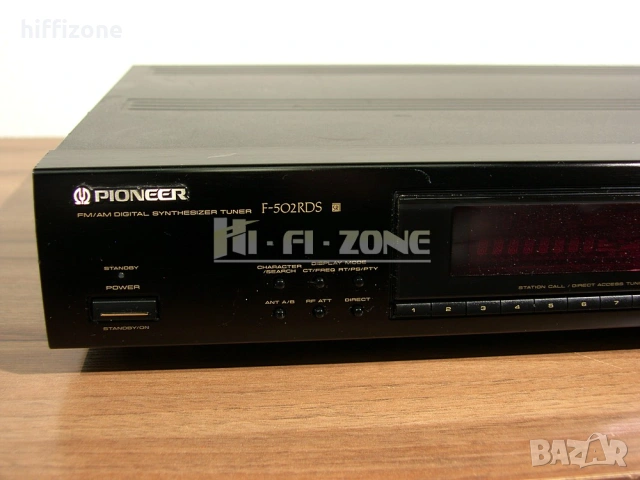Тунер Pioneer f-502rds /1, снимка 3 - Ресийвъри, усилватели, смесителни пултове - 54954700