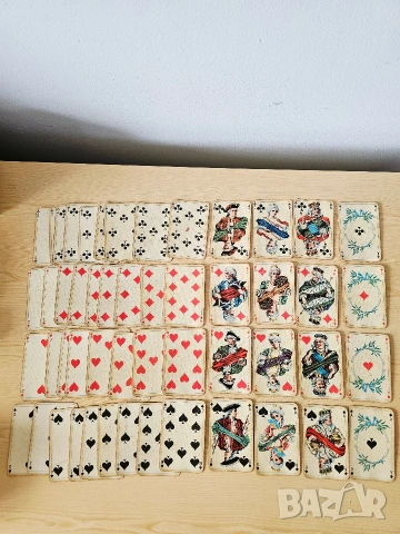 Стари карти за игра, снимка 13 - Колекции - 53293258