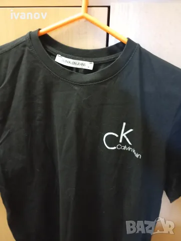 Тениска Calvin Klein размер М , снимка 2 - Тениски - 55507763
