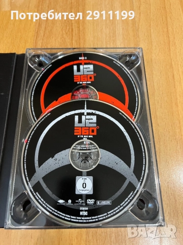 DVD U2 360 At The Rose Bowl, снимка 3 - DVD дискове - 54601077