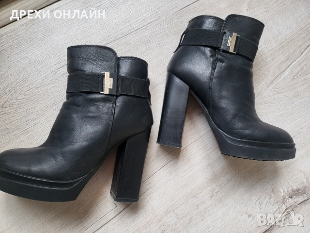 Високи боти естествена кожа , снимка 4 - Дамски боти - 54053897