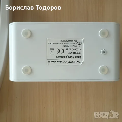 Безжичен телефон Swiss Voice ePure, снимка 5 - Стационарни телефони и факсове - 55577189