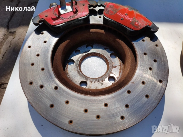 Комплект предни дискове и накладки за Ford S Max 2.0 140hp 2007, снимка 3 - Части - 54098443