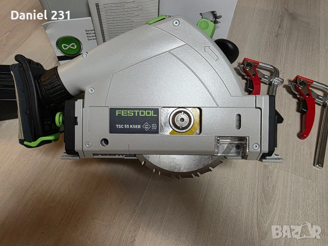 Акумулаторен потъващ циркуляр FESTOOL TSC 55 KSEB-Basic-FS, снимка 5 - Винтоверти - 54498360