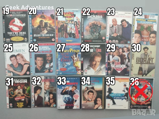 Комедия Филми DVD's - Оригинални Дискове на Английски Език, снимка 3 - Комедии - 47015749