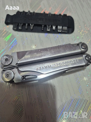 Мултитул Leatherman Wave, снимка 12 - Ножове - 54620049
