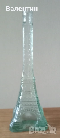 Френска стъклена ваза солифлор (за едно цвете)