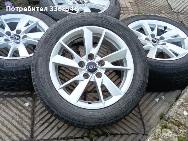 Комплект джанти Audi с гуми 16" 5х112 
