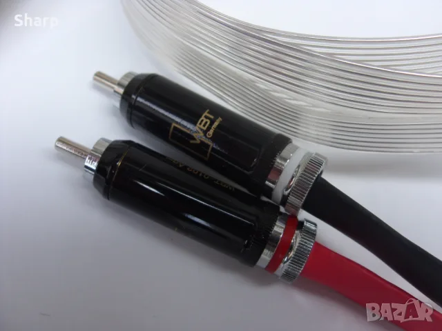 Звукови кабели RCA/RCA, снимка 3 - Аудиосистеми - 55609830