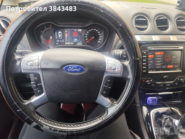 Ford S-MAX  Titanium 2.2 D 200 кс, снимка 12 - Автомобили и джипове - 55156363