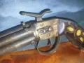 Старинен капсулен пистолет тип „пеперница“ (на английски: pepperbox pistol или pepper-box revolver, снимка 2