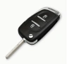 Кутийка за ключ с 2 бутона CITROEN PEUGEOT, снимка 1