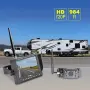 Чисто нова безжична система камера за задно виждане Haloview MC5111 5" 720P HD IP69K DVR за кемпер.., снимка 3