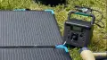 Соларна станция с панел Swarey S500 + 100W Соларен Панел | за Къмпинг, Кемпер, каравана и риболов, снимка 1