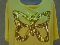 3XL+ Нова блуза Janina с пайети, снимка 3