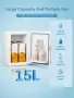 15L Мини Хладилник 12V / 220V с функции за охлаждане и затопляне, Бял, NORTHCLAN, снимка 3