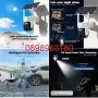 Външна Соларна WiFi камера , Два сензора , 3MP, 10X Увеличение, Пир детектор., снимка 1