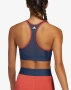 ADIDAS Medium Support Don't Rest 3-Bar Bra Navy – Дамско спортно бюстие | Оригинално, снимка 3