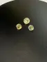 Комплект 3 естествени цитрина – общо 2,15 ct – кръгъл брилянтен, снимка 7