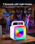 Bluetooth караоке машина SD-516 с 2 микрофона, 10W, DJ светлина, USB/AUX, снимка 5