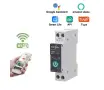 WiFi Еднополюсно Токово Реле Прекъсвач с Електромер Tongou 16A, снимка 1