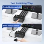 KVM превключвател за 4 компютъра и 2 монитора, HDMI + DP порт 8К 60Hz, снимка 6