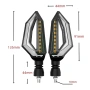 Диодни LED мигачи и дневни светлини за мотор, скутер, снимка 2