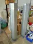 Въртящи се метални дисплеи / щендери / стелажи , перфорирани,за куки(150 см), снимка 3
