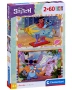 Детски пъзел Clementoni Frozen/Spiday/Super Friends/Stitch 2×60 части, снимка 4
