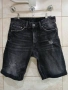 Нови! H&M DENIM дънкови къси панталони за момче размер 165 см., снимка 1