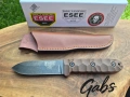 Нож ESEE USA Camp Lore PR4,Randall's Adventure,фултанг с кожена кания, снимка 3