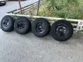 4 бр.Лети джанти с гуми 205/75/15/15-ки Сузуки Самурай ,Витара,Нива.Киа,Уаз, снимка 1