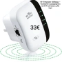 Wi-Fi Repeater 300Mbps – Усилвател и разширител на Wi-Fi сигнала с LAN порт, снимка 1
