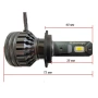 Диоден комплект K9 Mitutoyo 12V & 24V - H1/H3/H4/H7/H8/H9/H11/HB3(9005)/HB4(9006)/9012, снимка 9