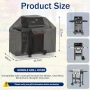 Ново Покривало за Грил Ветроустойчиво Водоустойчиво 500D UV Защита калъф барбекю, снимка 2