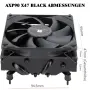 Thermalright AXP90-X47 Black нископрофилен CPU охладител, снимка 6