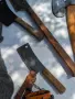 Старинен немски касапски (месарски) комплект – Oxenkopf, F. Dick, снимка 4