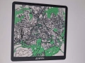 3D Карта на град ДОБРИЧ – релефен макет, снимка 1